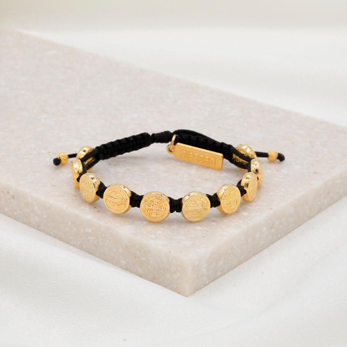 Benedictine Blessing Bracelet - Gold Medals