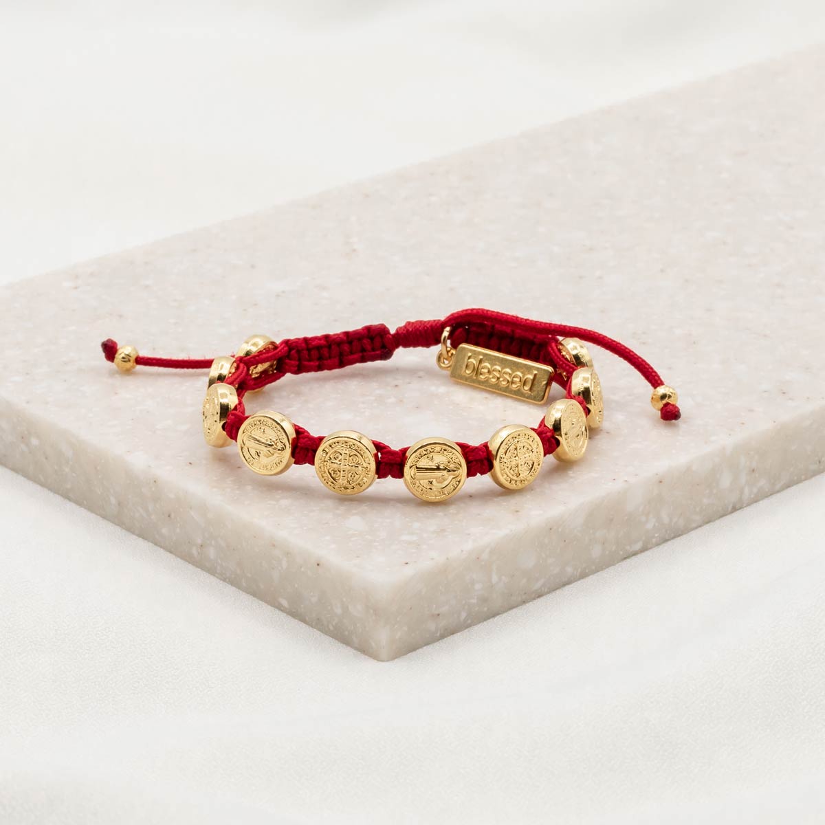 Benedictine Blessing Bracelet - Gold Medals