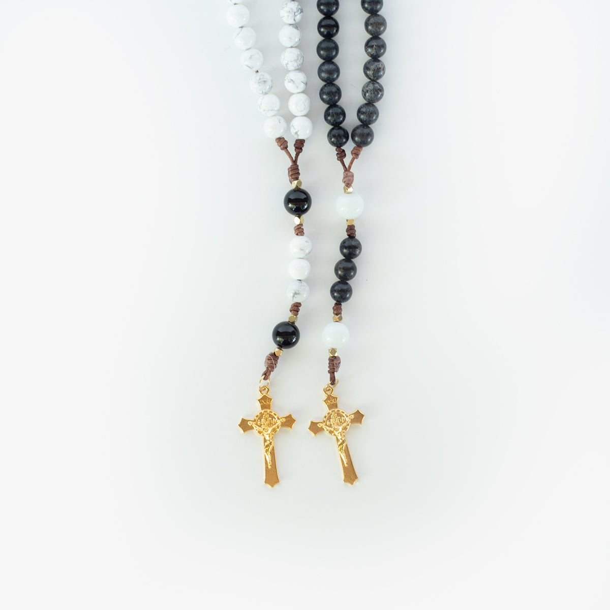 Bride & Groom Handmade Rosary Set