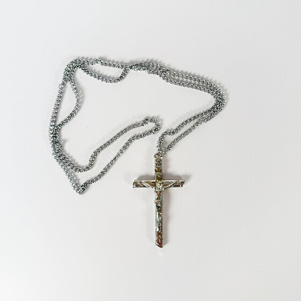 Silver Crucifix Necklace