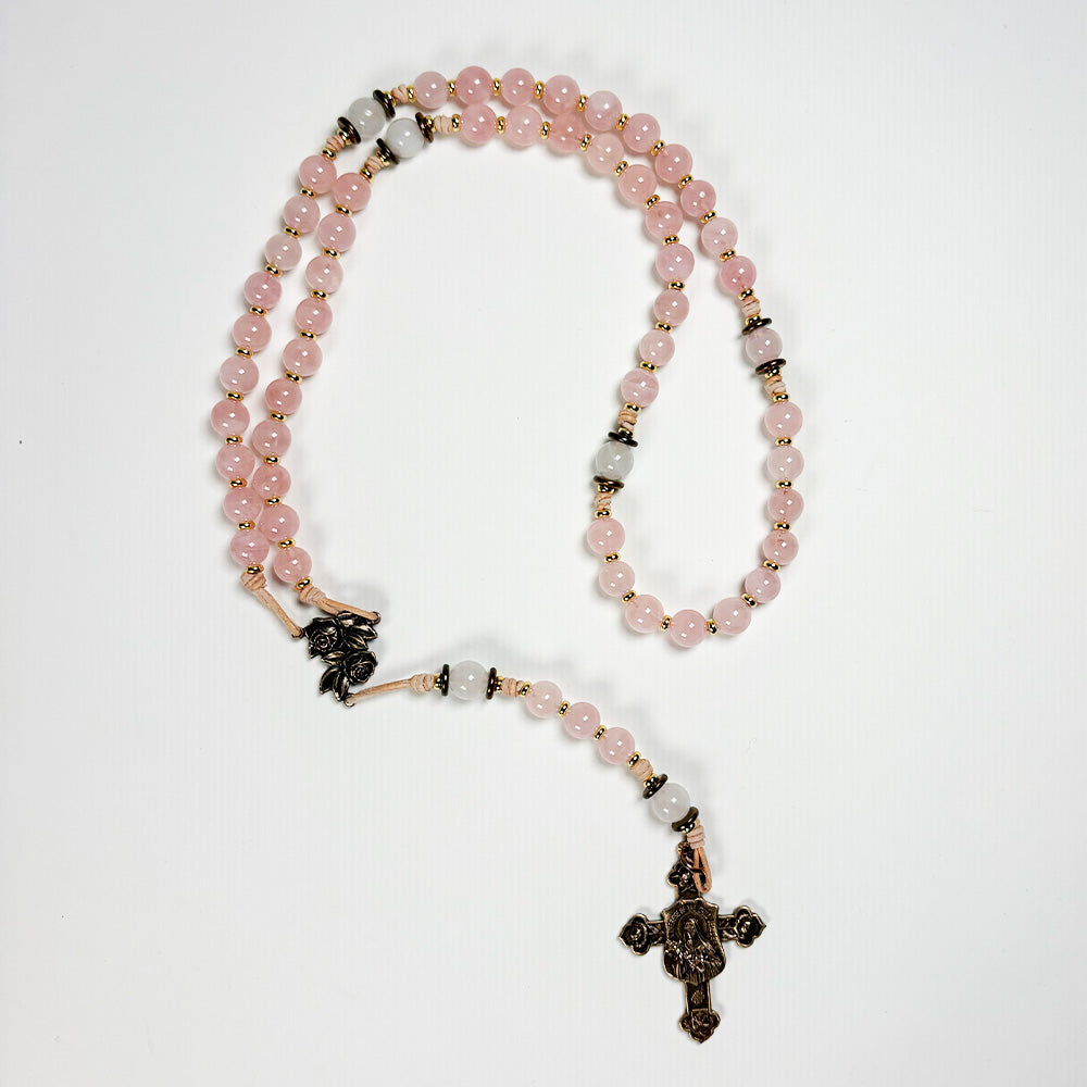 Little Flower Handmade Rosary