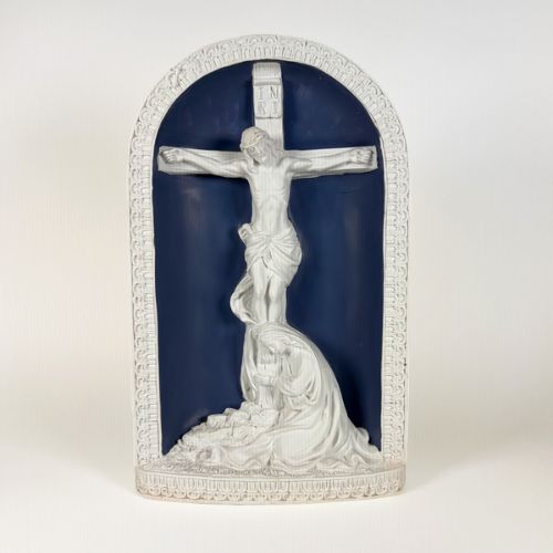 12" Mary Weeps at the Crucifixion Statue