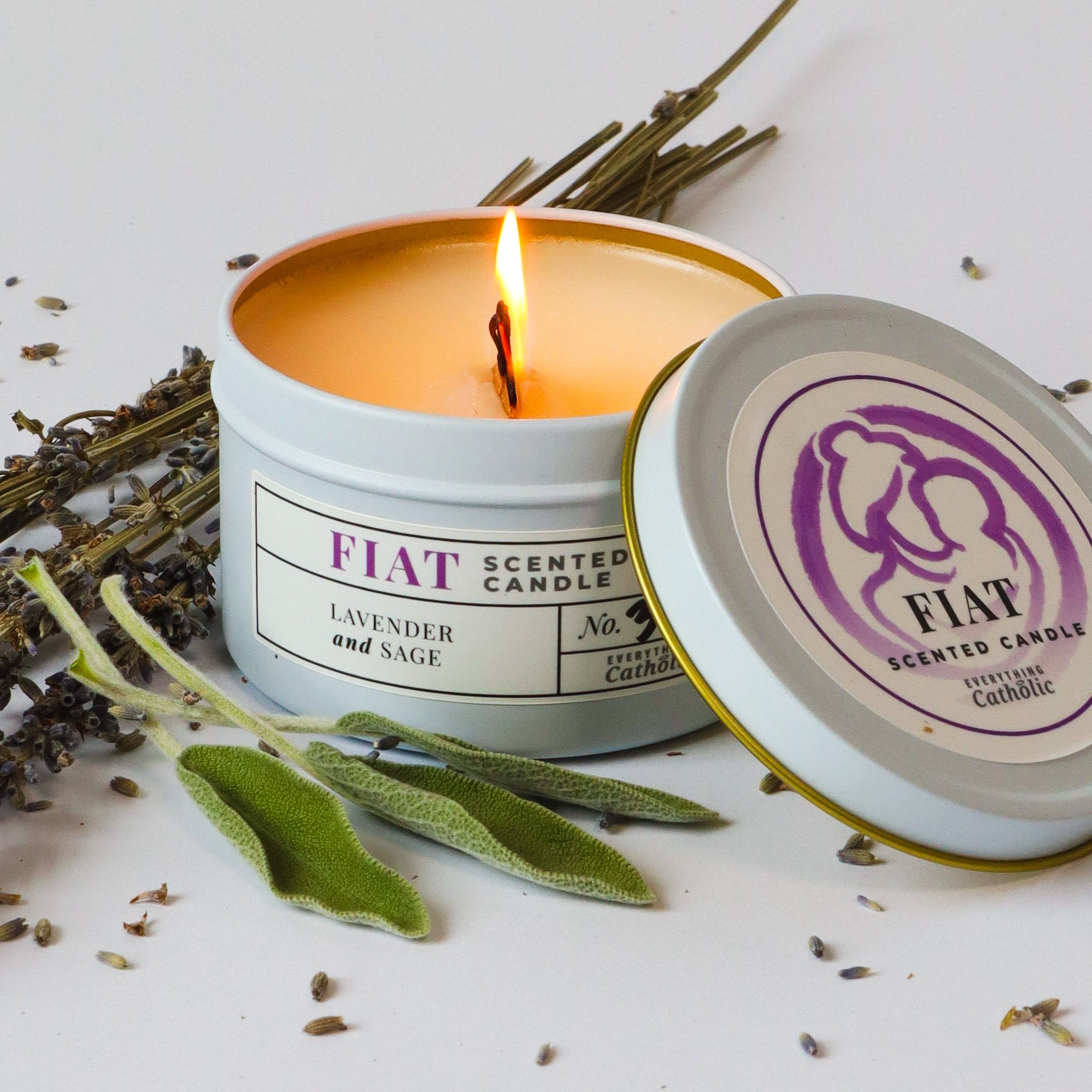 Fiat Beeswax Candle