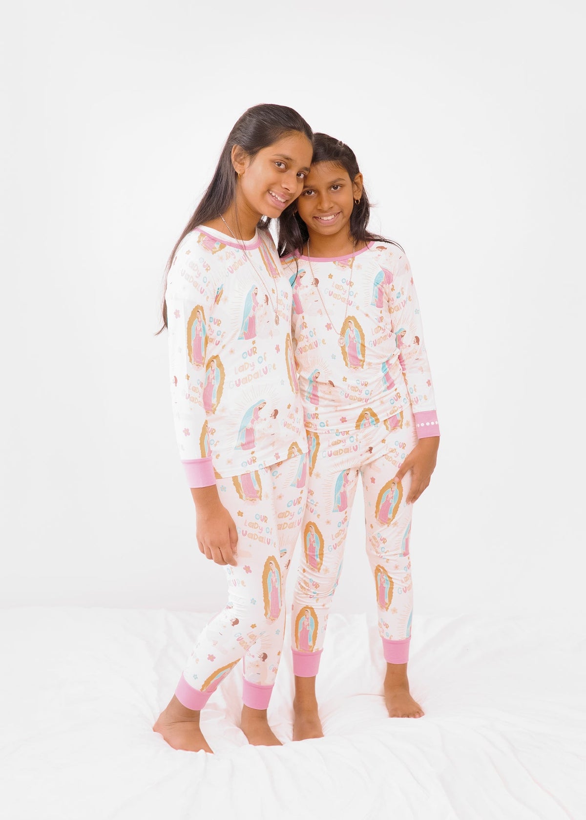 Our Lady of Guadalupe Two Piece Kids Pajamas