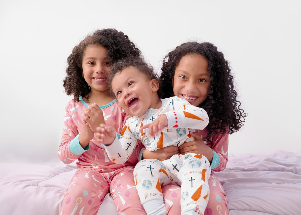 Pray Two Piece Kids Pajamas
