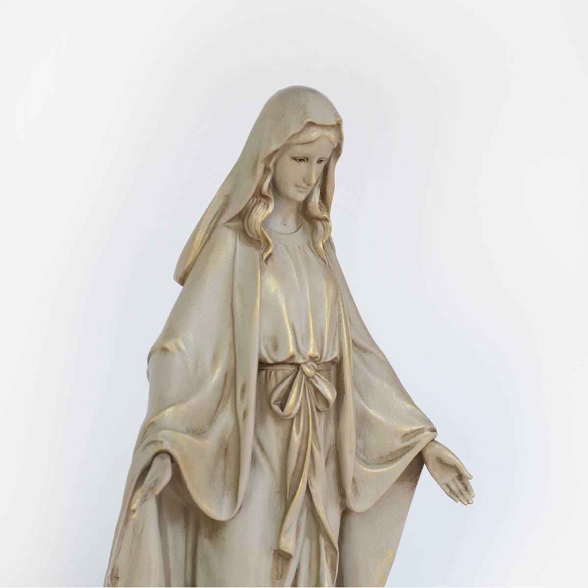 Ivory Our Lady of Grace 13.75" Statue