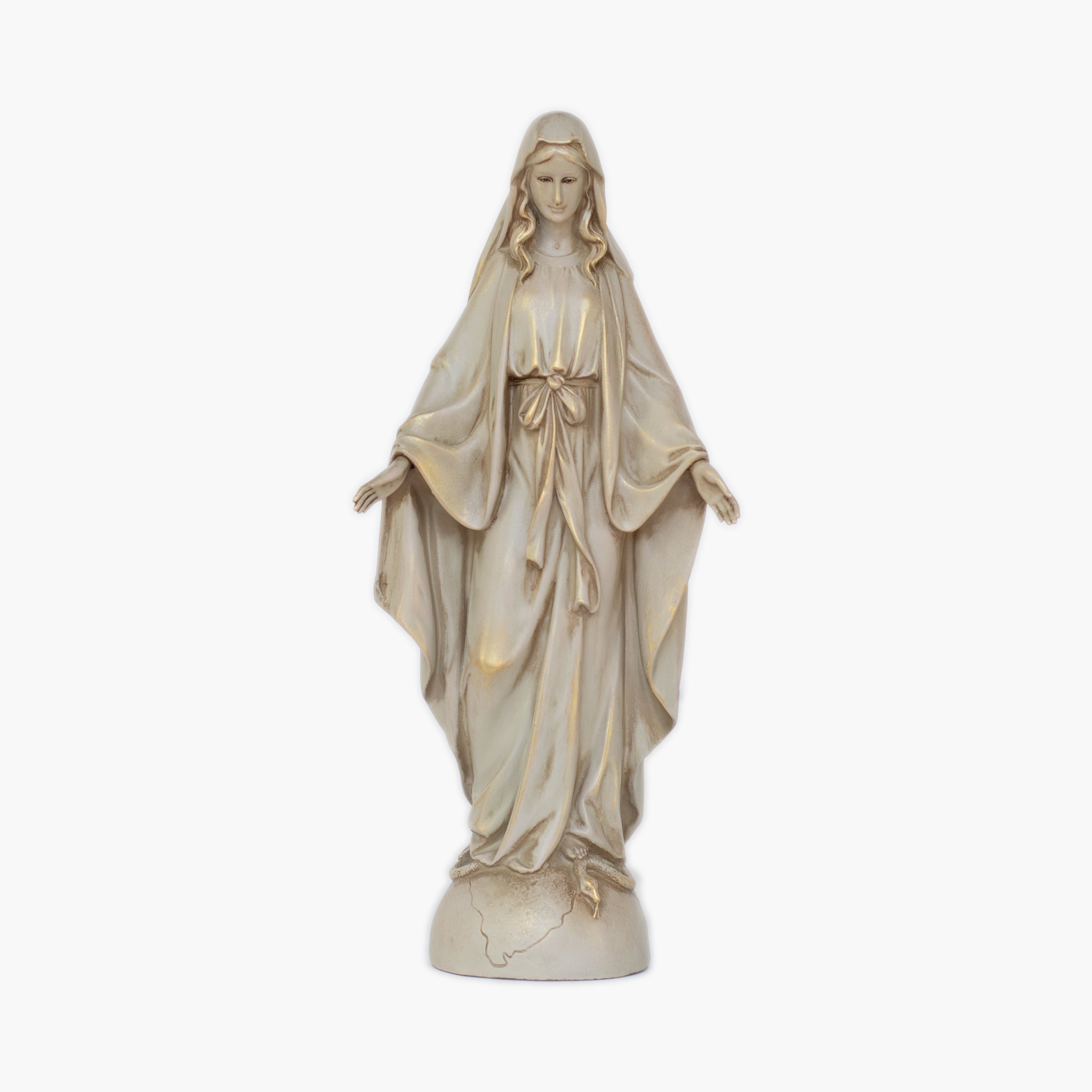 Ivory Our Lady of Grace 13.75" Statue