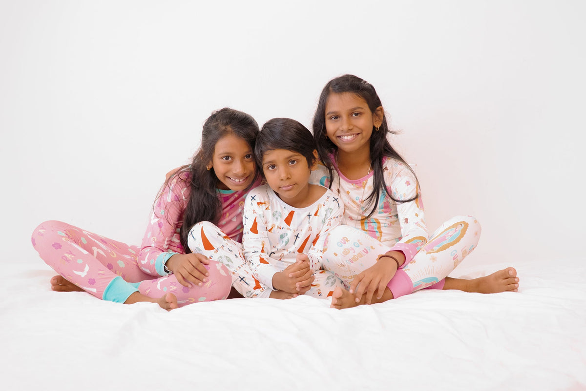 Our Lady of Guadalupe Two Piece Kids Pajamas
