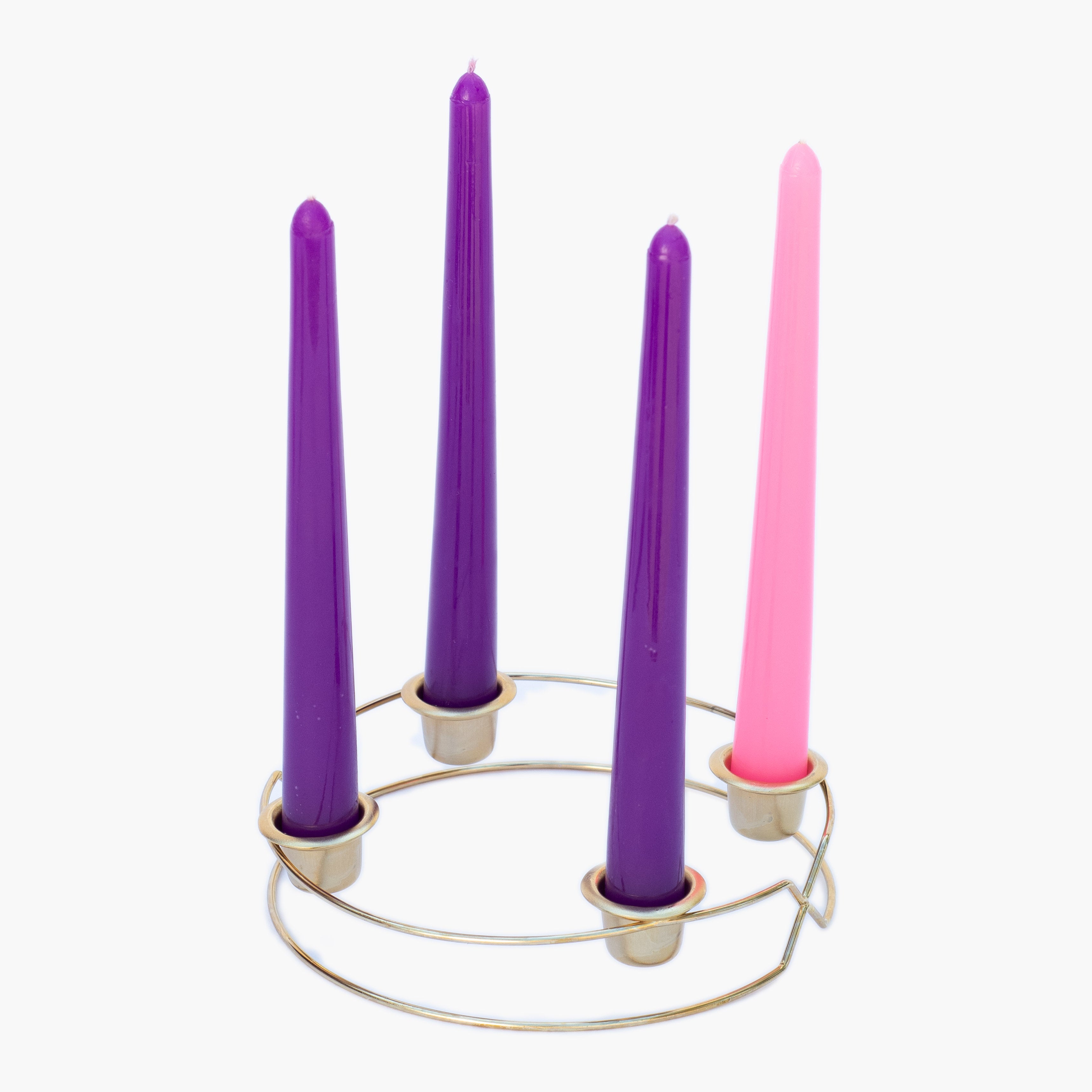 Mid-Century Advent Ring + Candles