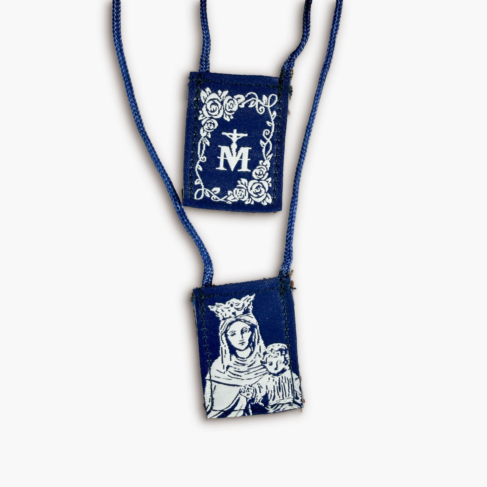 Our Lady of Mt. Carmel Blue and White Scapular