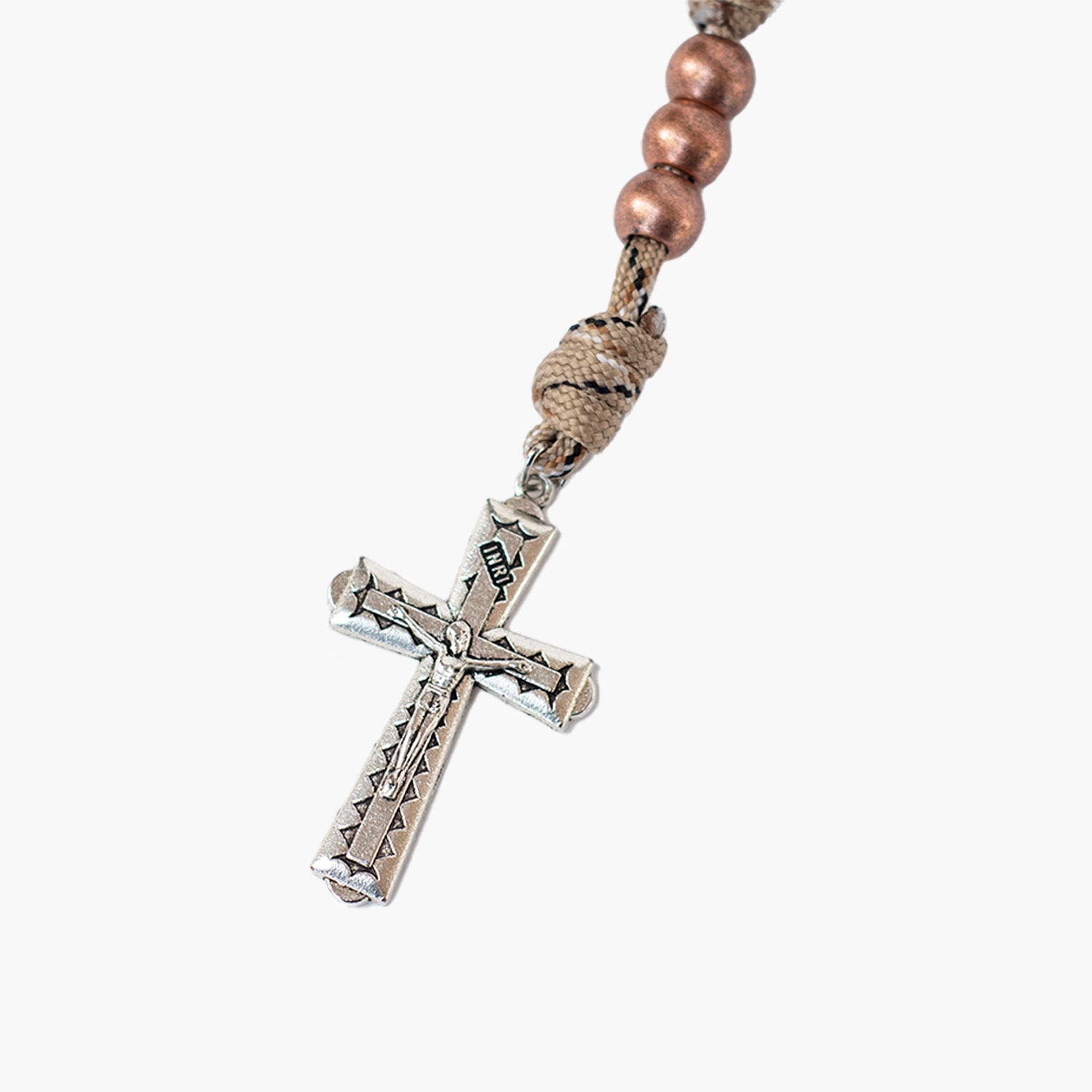 Copper Paracord Rosary