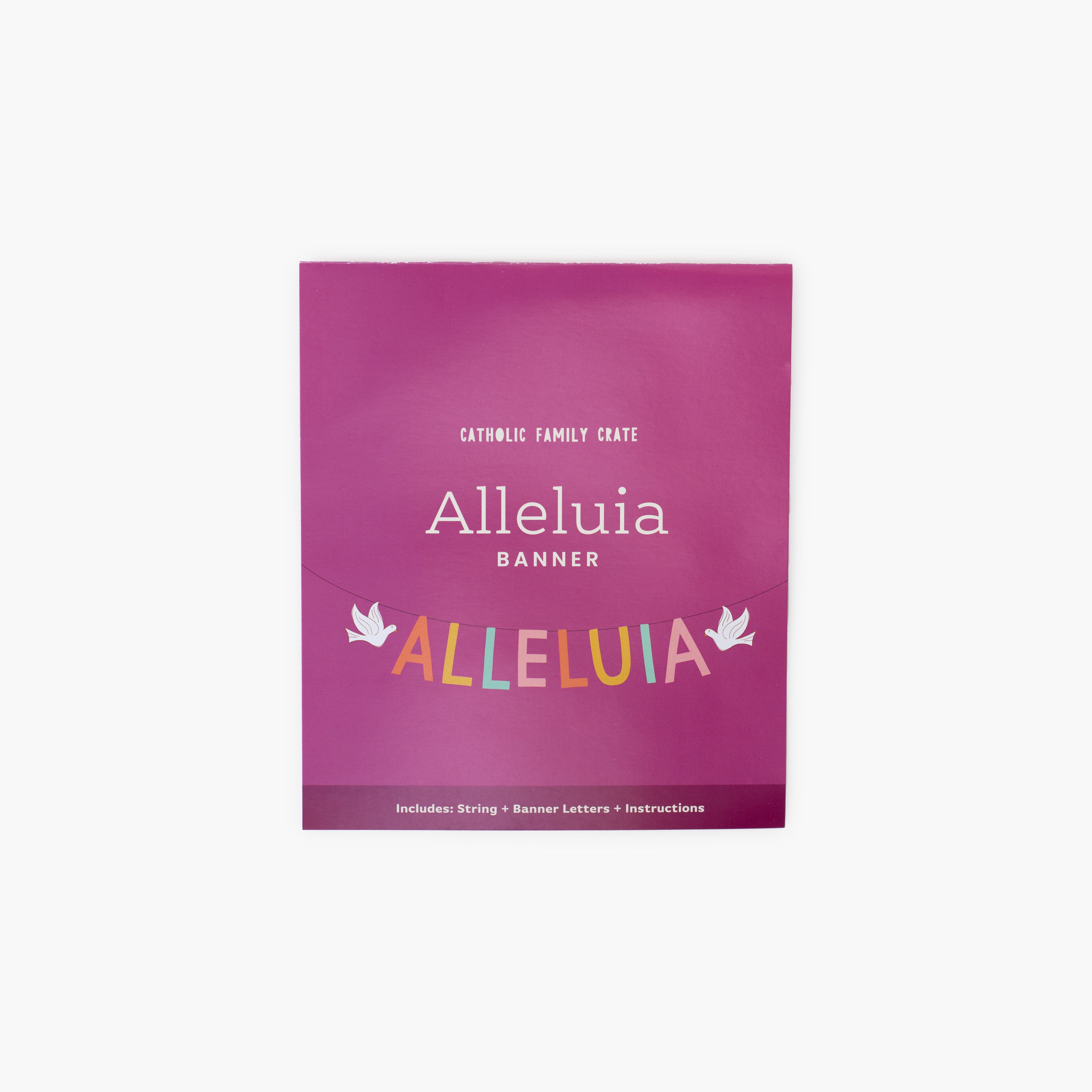 Alleluia Easter Banner