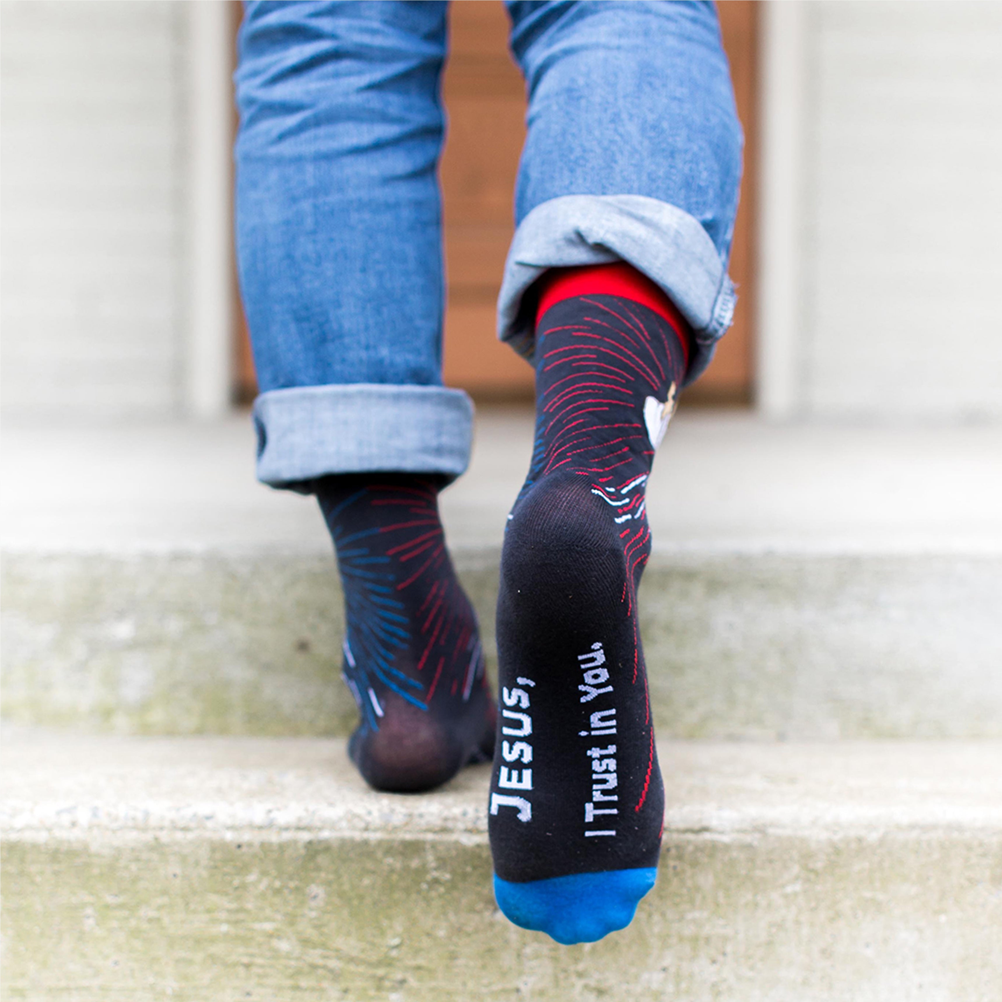 Divine Mercy Socks