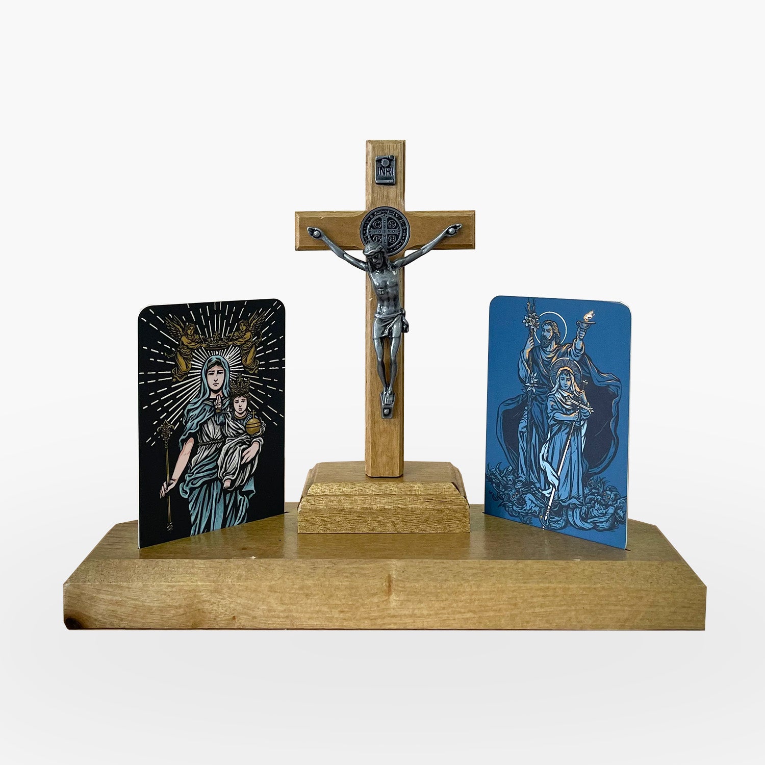 Premium Home Altar - St. Peter Design