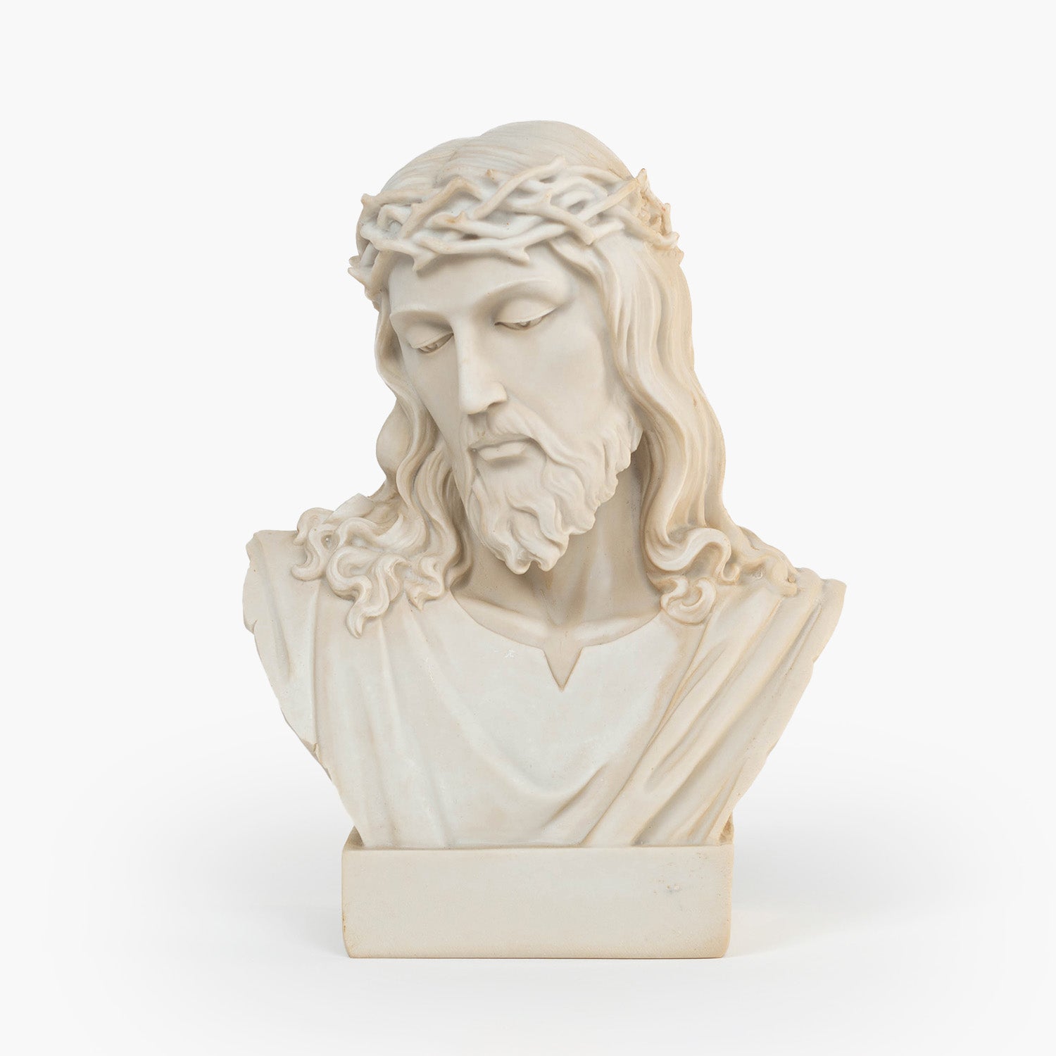 Ivory Jesus Bust