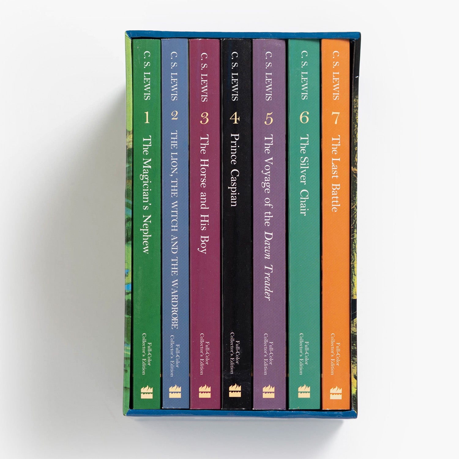 The Chronicles of Narnia 7-Book Box Set: Full-Color Collector's Edition