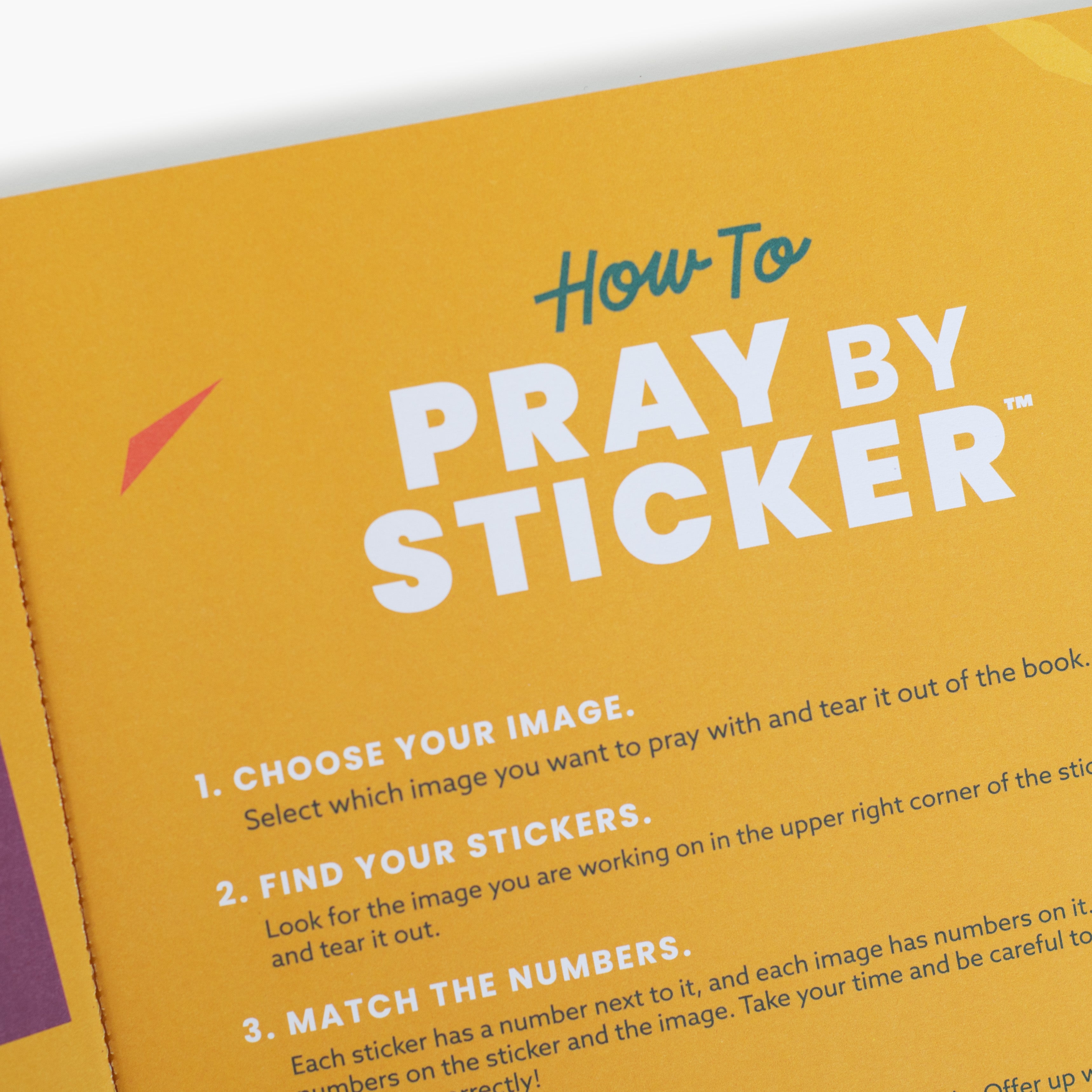 Pray by Sticker: Paint-by-Number Stickerbook