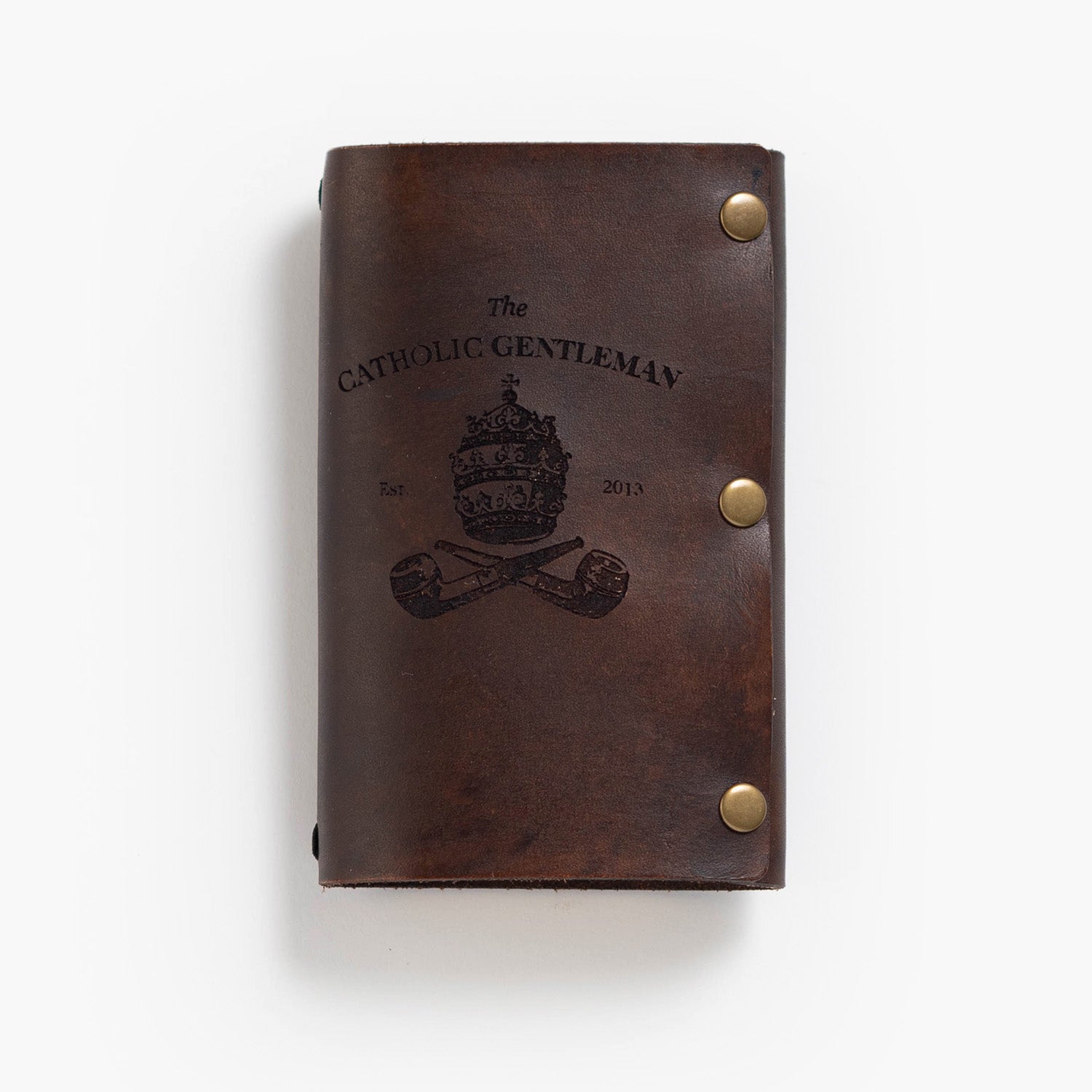 The Distinguished Leather Field Journal | The Catholic Gentleman