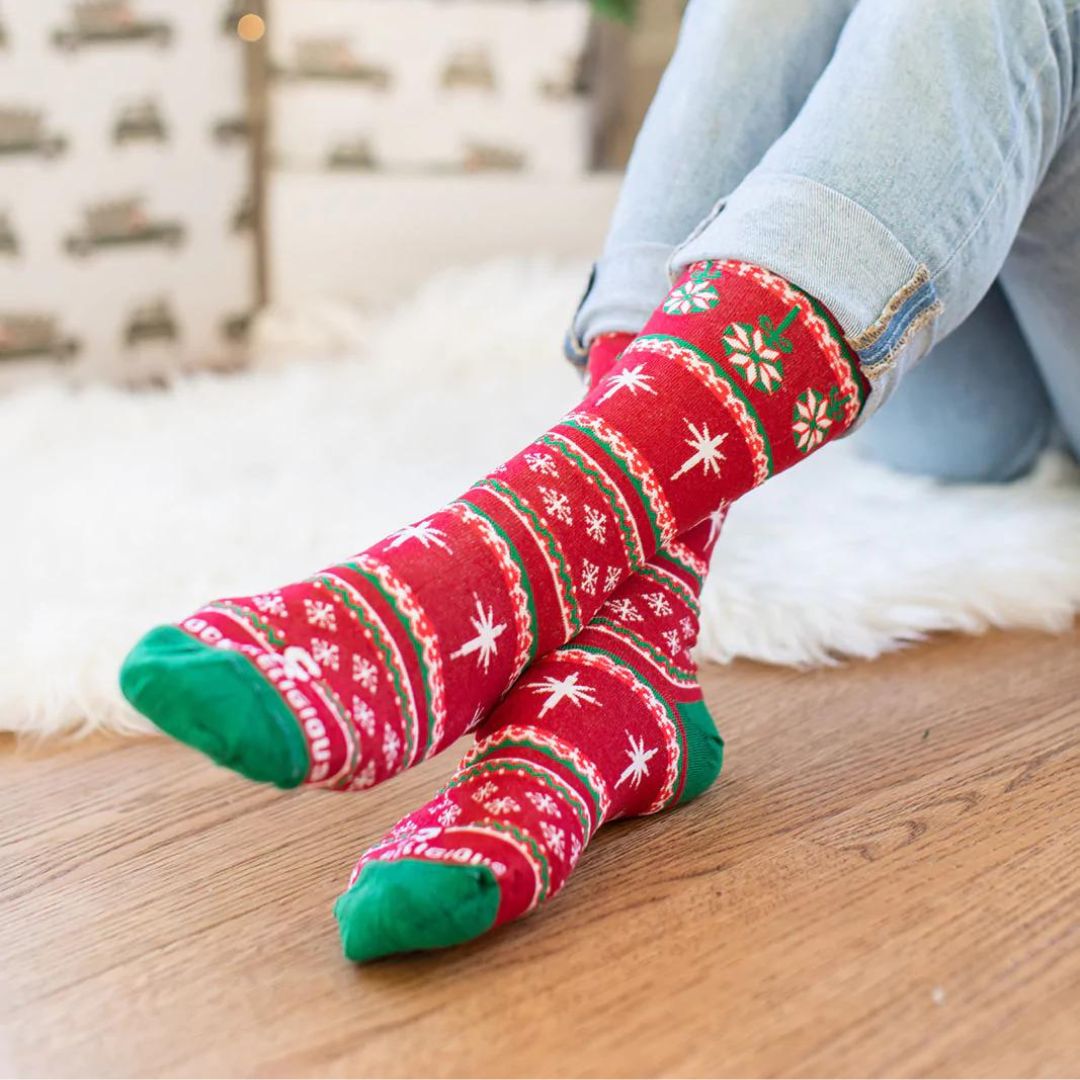 Christmas Sweater Socks