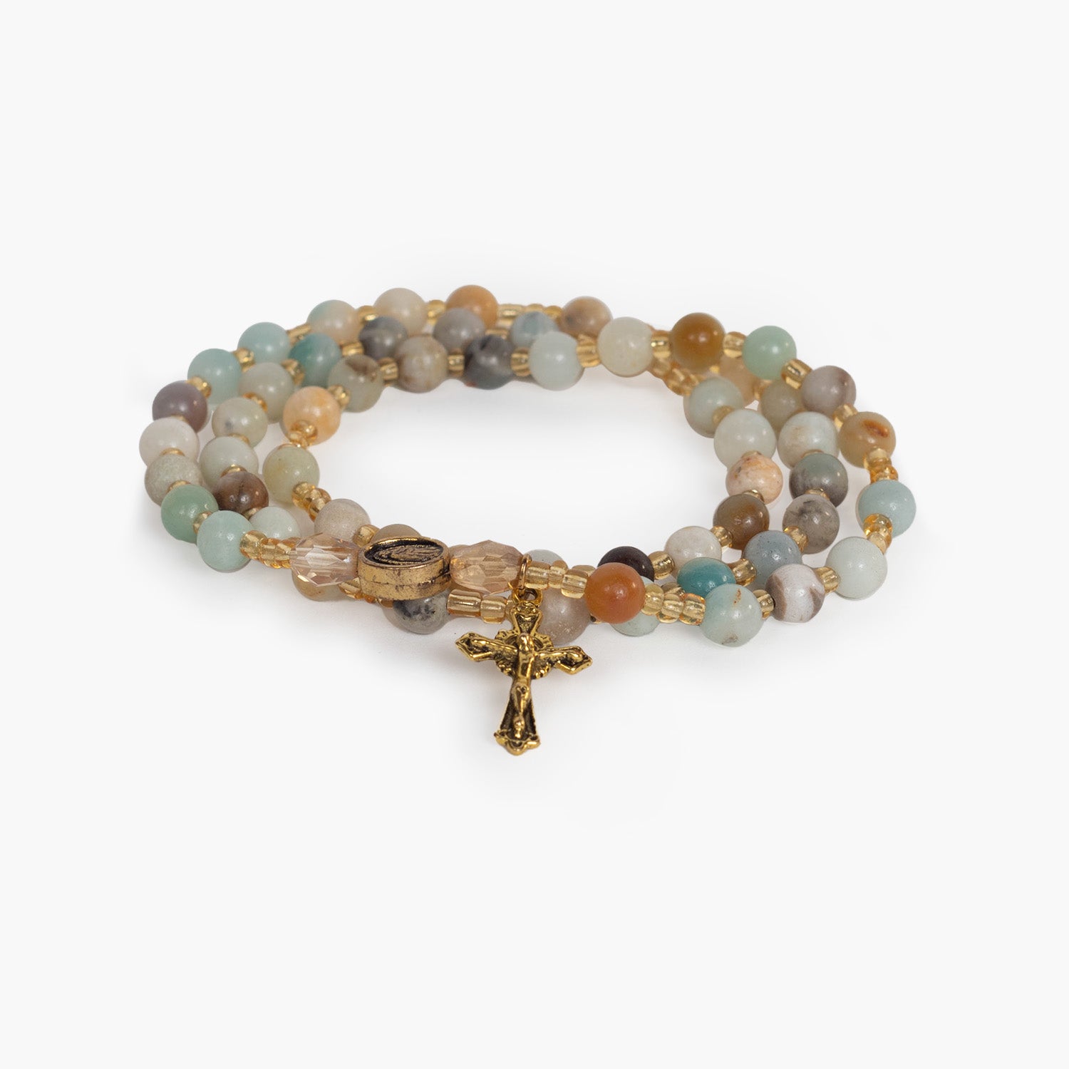 Guadalupe Amazonite Twist Bracelet