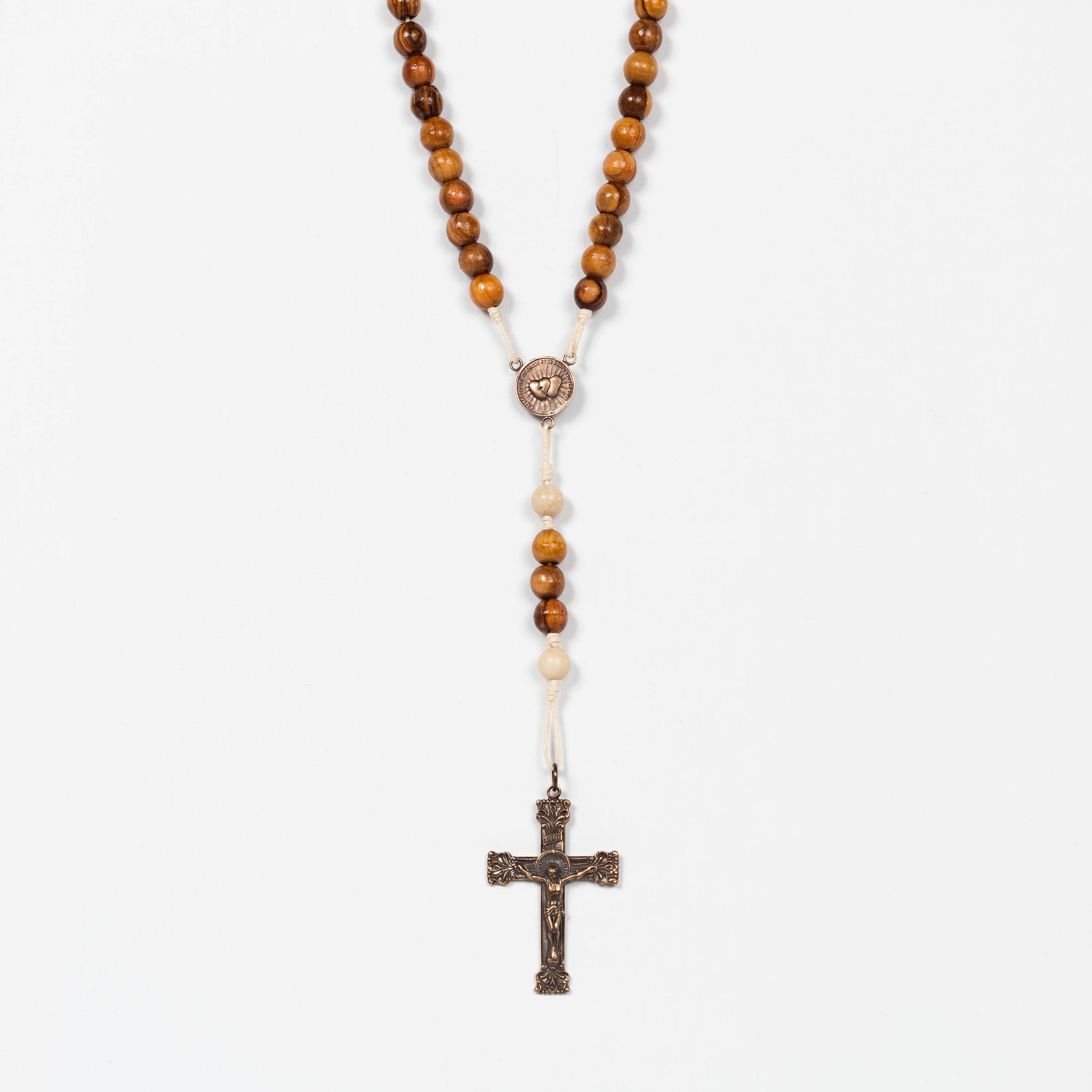 St. Joseph Olivewood Handmade Rosary