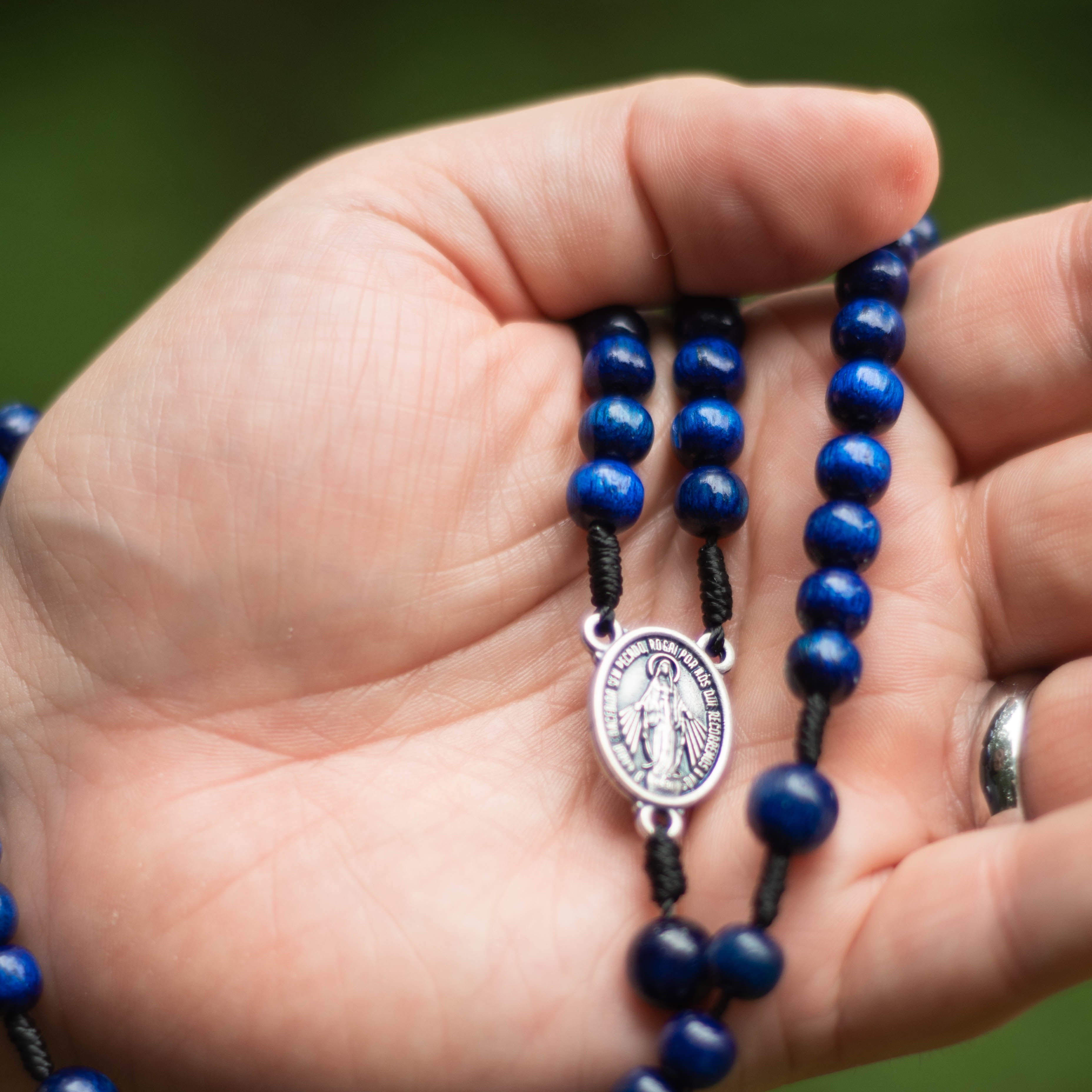 Miraculous Medal Rosary / Full Armor Design / Handmade