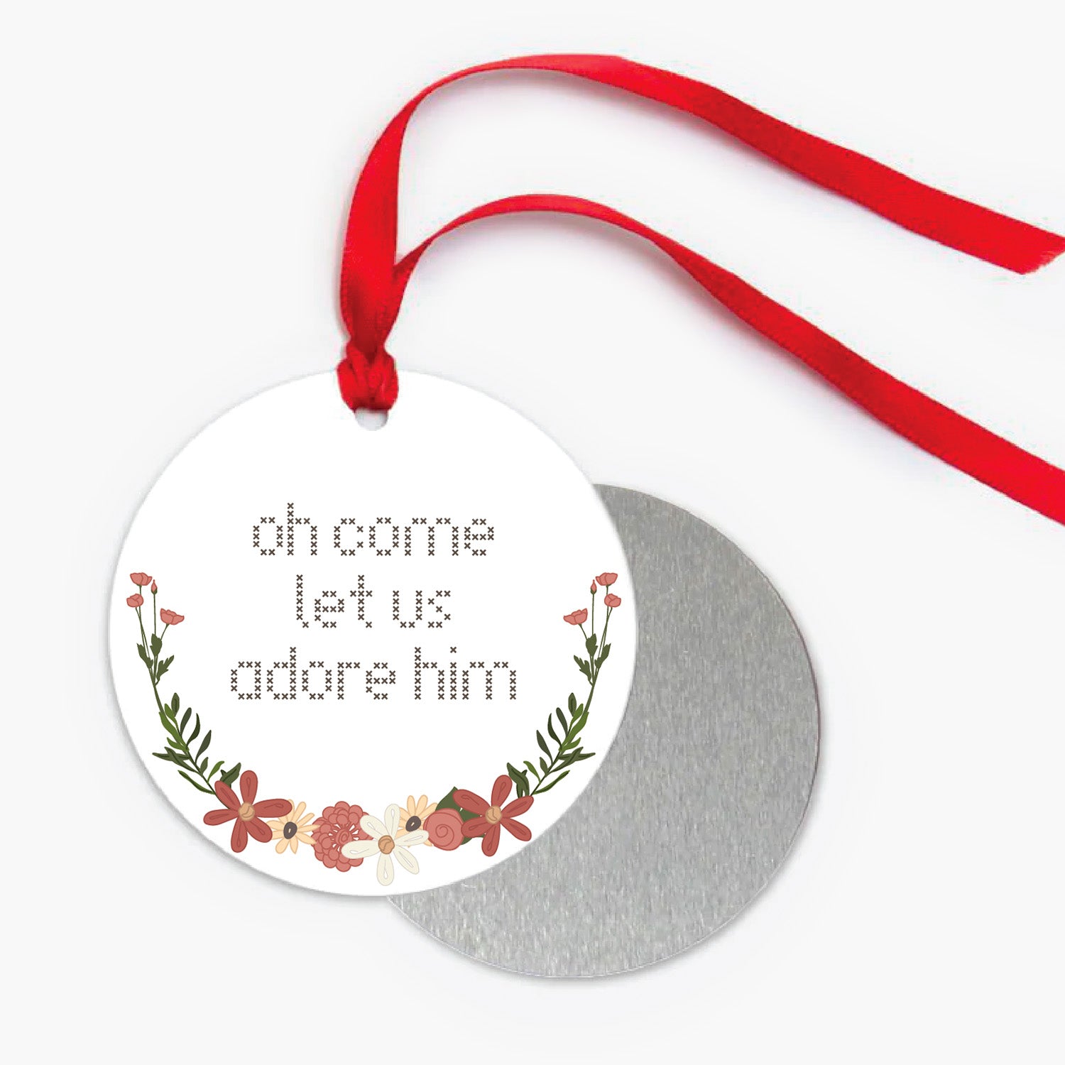 Come Let Us Adore Him Christmas Ornament
