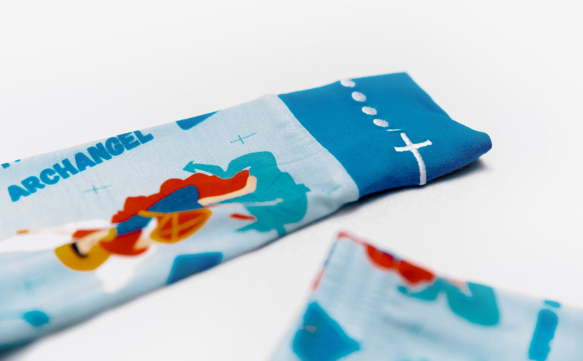 St Michael the Archangel Two Piece Kids Pajamas