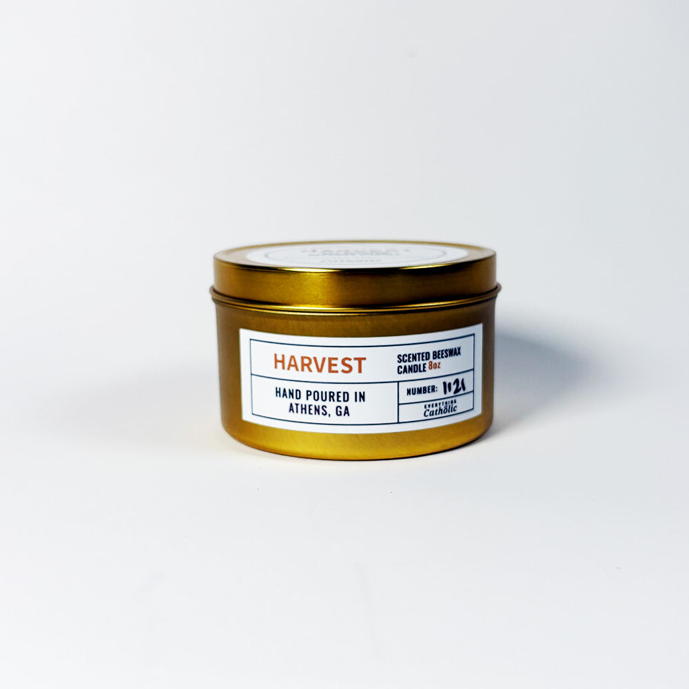 Harvest Beeswax Candle