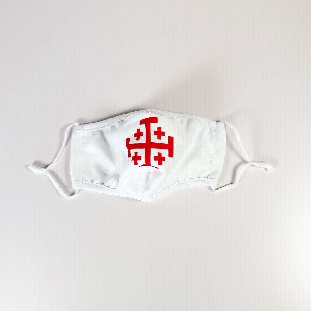 Jerusalem Cross Face Mask