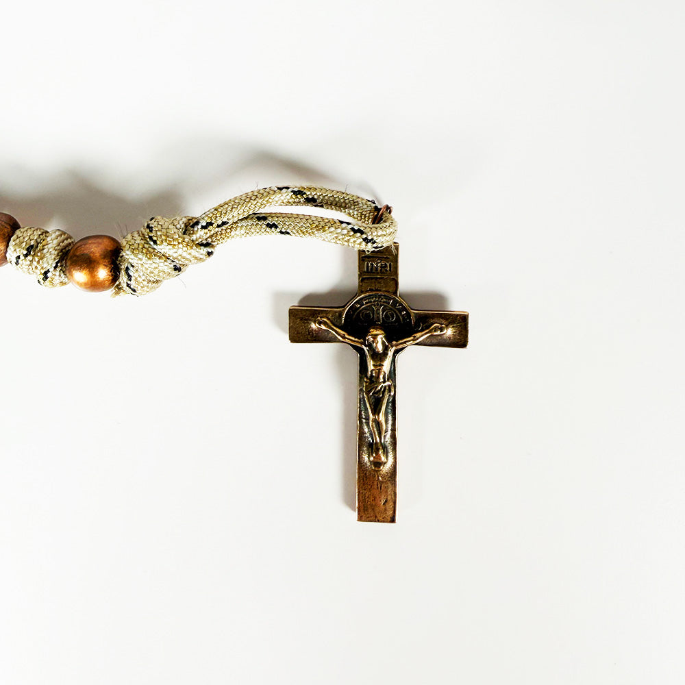 Copper Paracord Handmade Rosary
