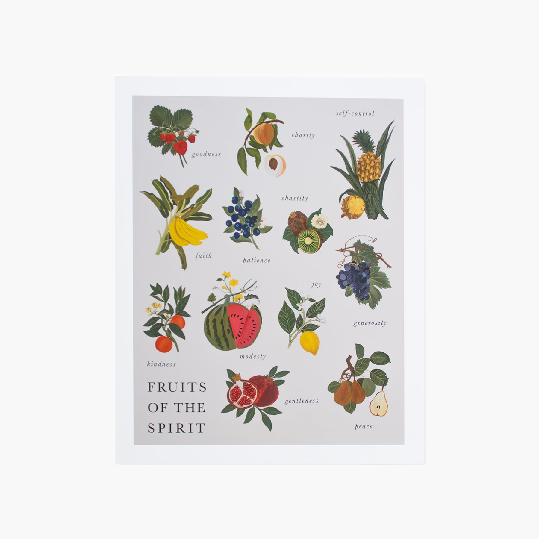 Fruits of the Spirit Art Print