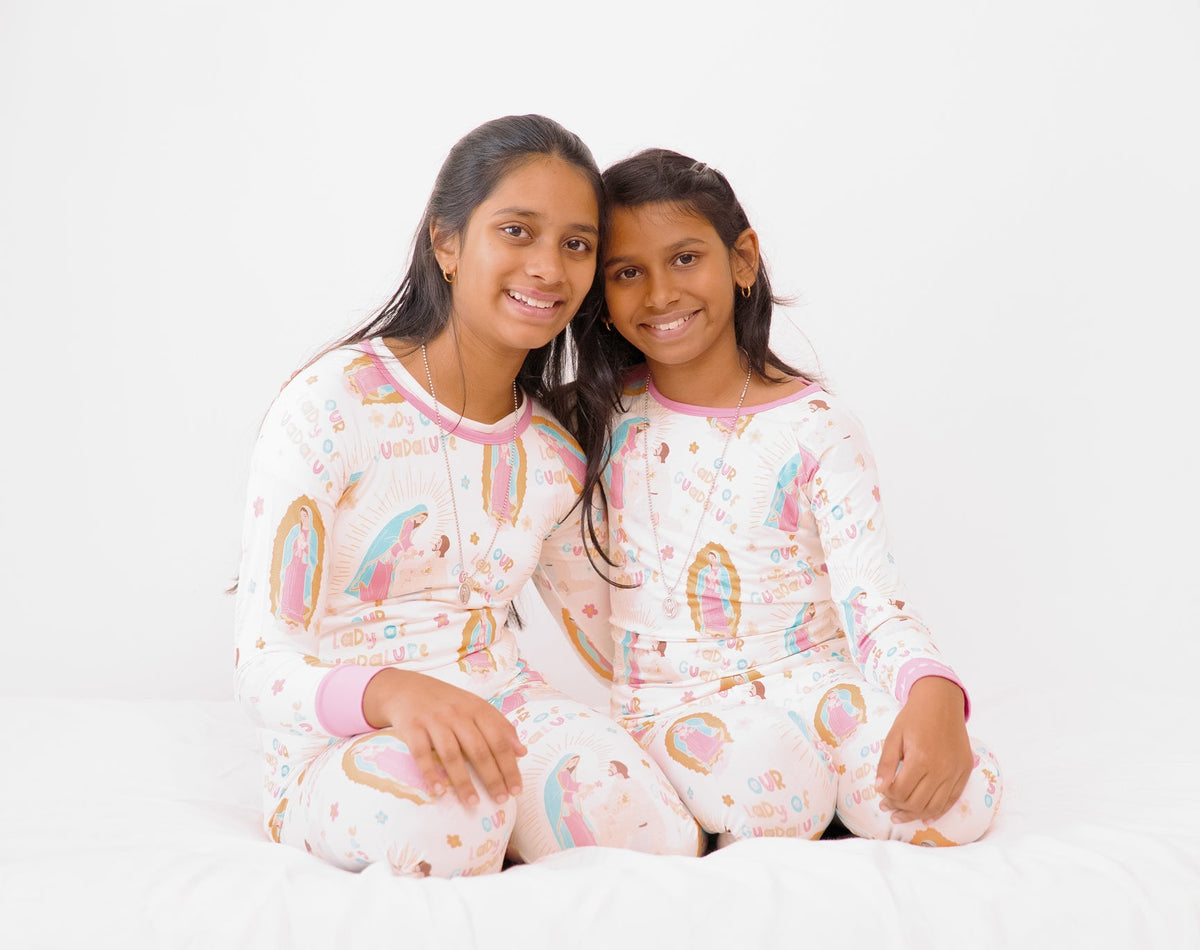 Our Lady of Guadalupe Two Piece Kids Pajamas