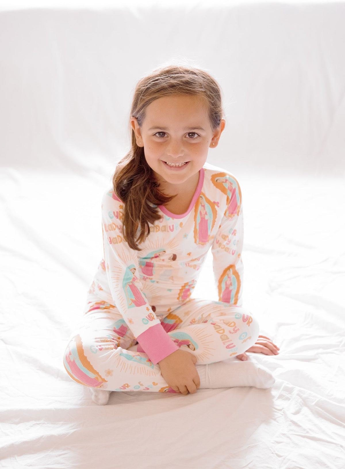 Our Lady of Guadalupe Two Piece Kids Pajamas