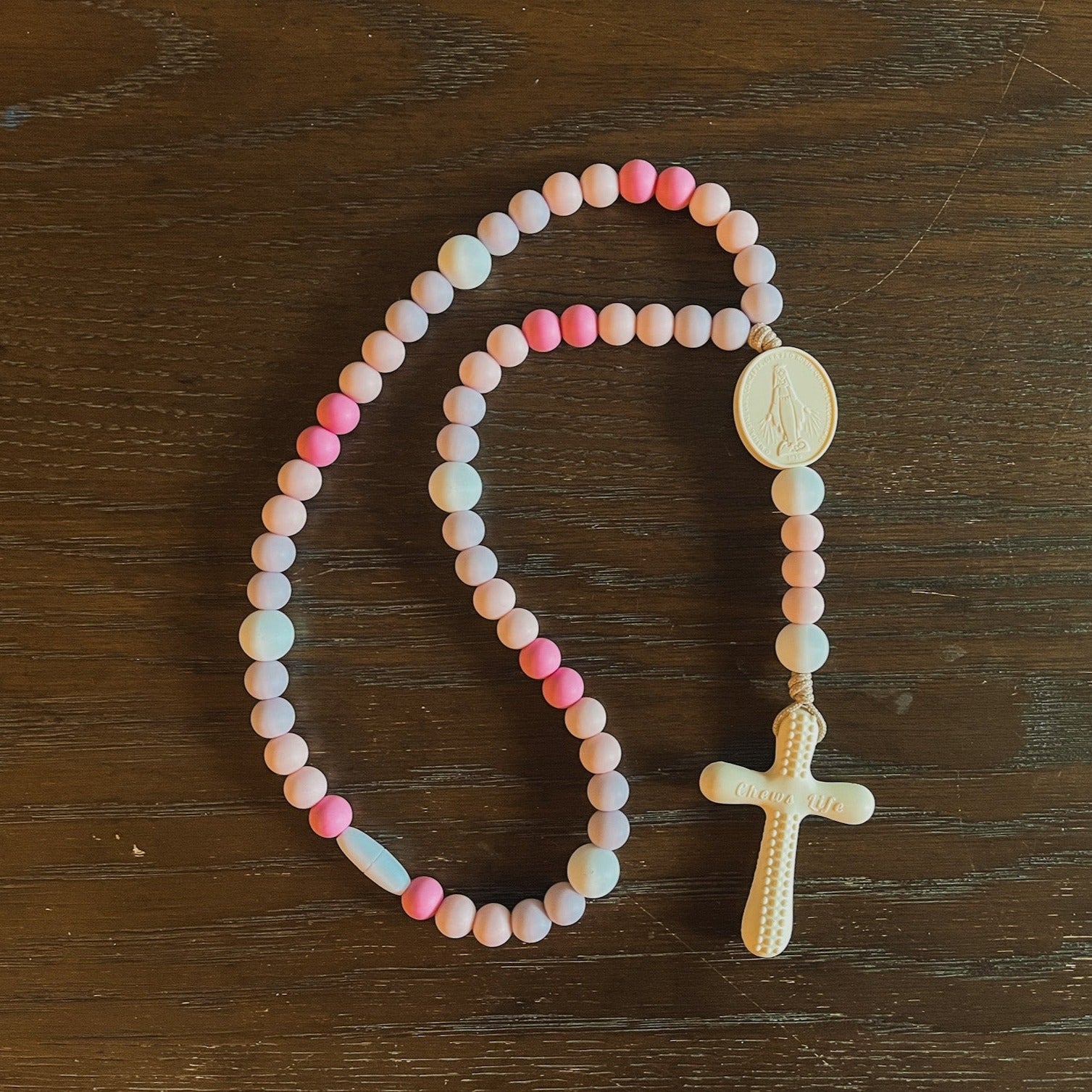 Little Flower Silicone Rosary