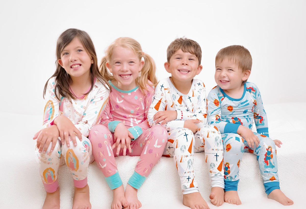 Our Lady of Guadalupe Two Piece Kids Pajamas