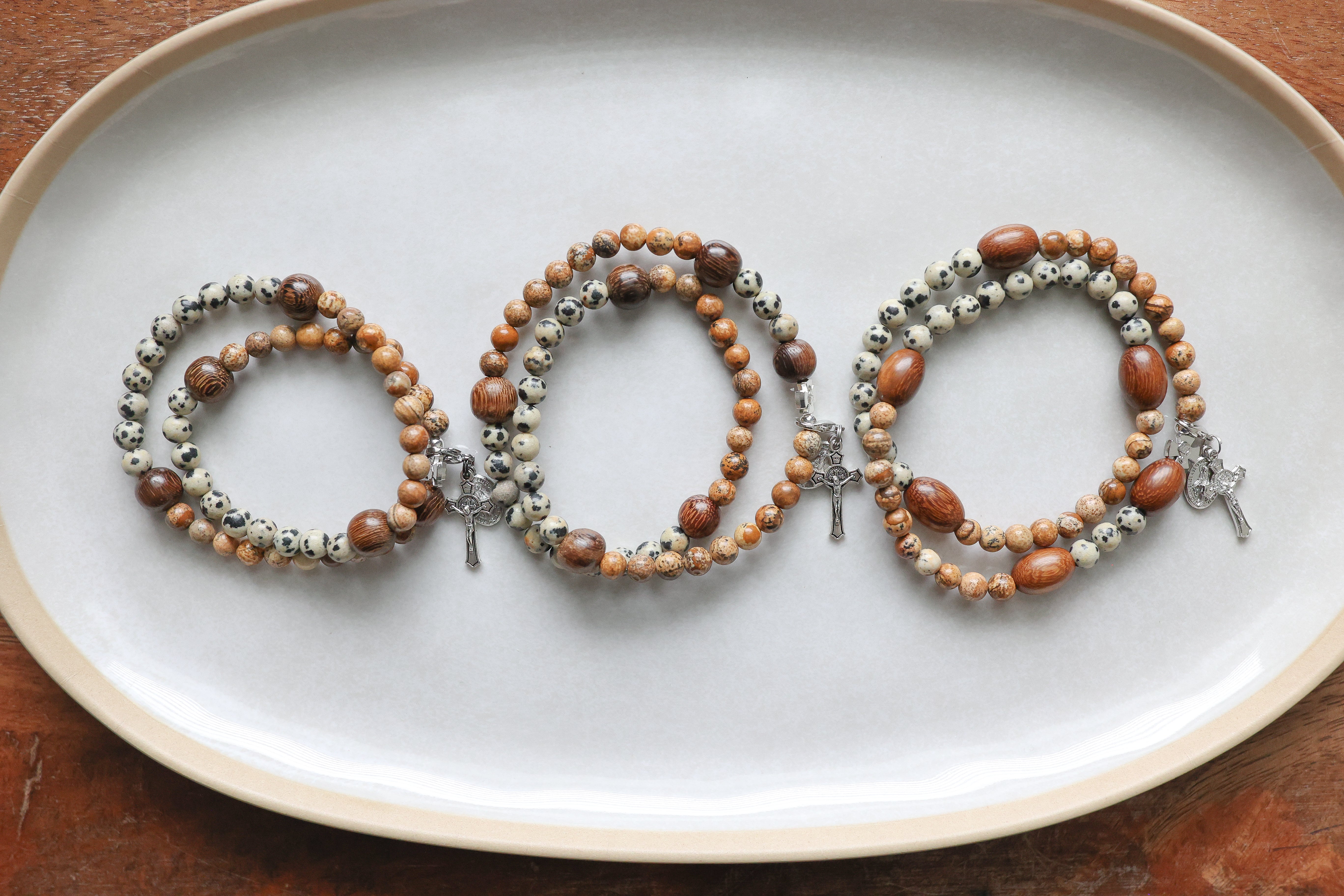 Kolbe Stretch & Wrap Rosary Bracelet