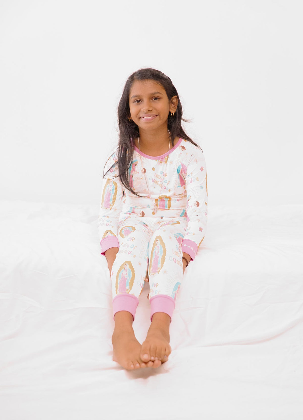 Our Lady of Guadalupe Two Piece Kids Pajamas