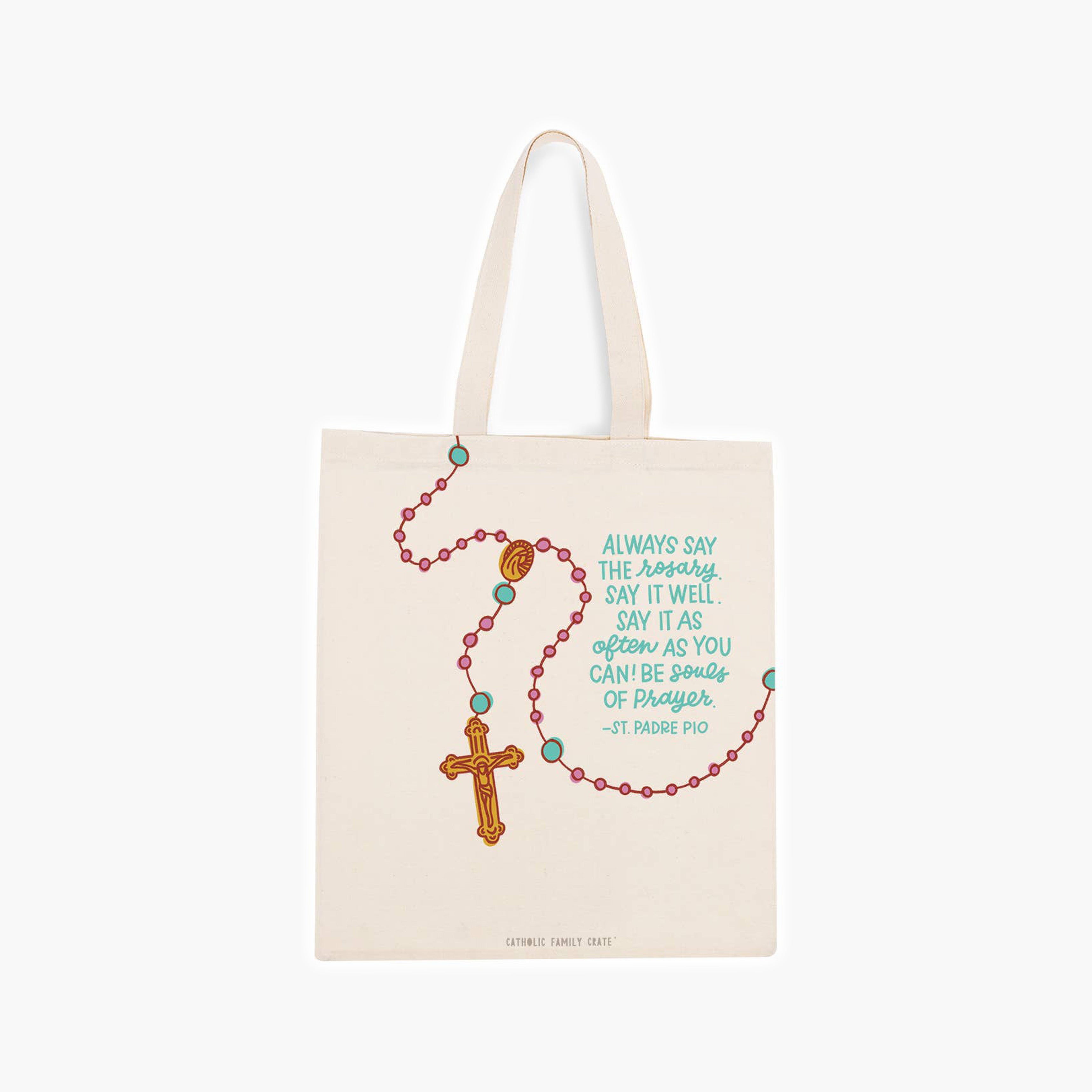 Rosary Tote Bag