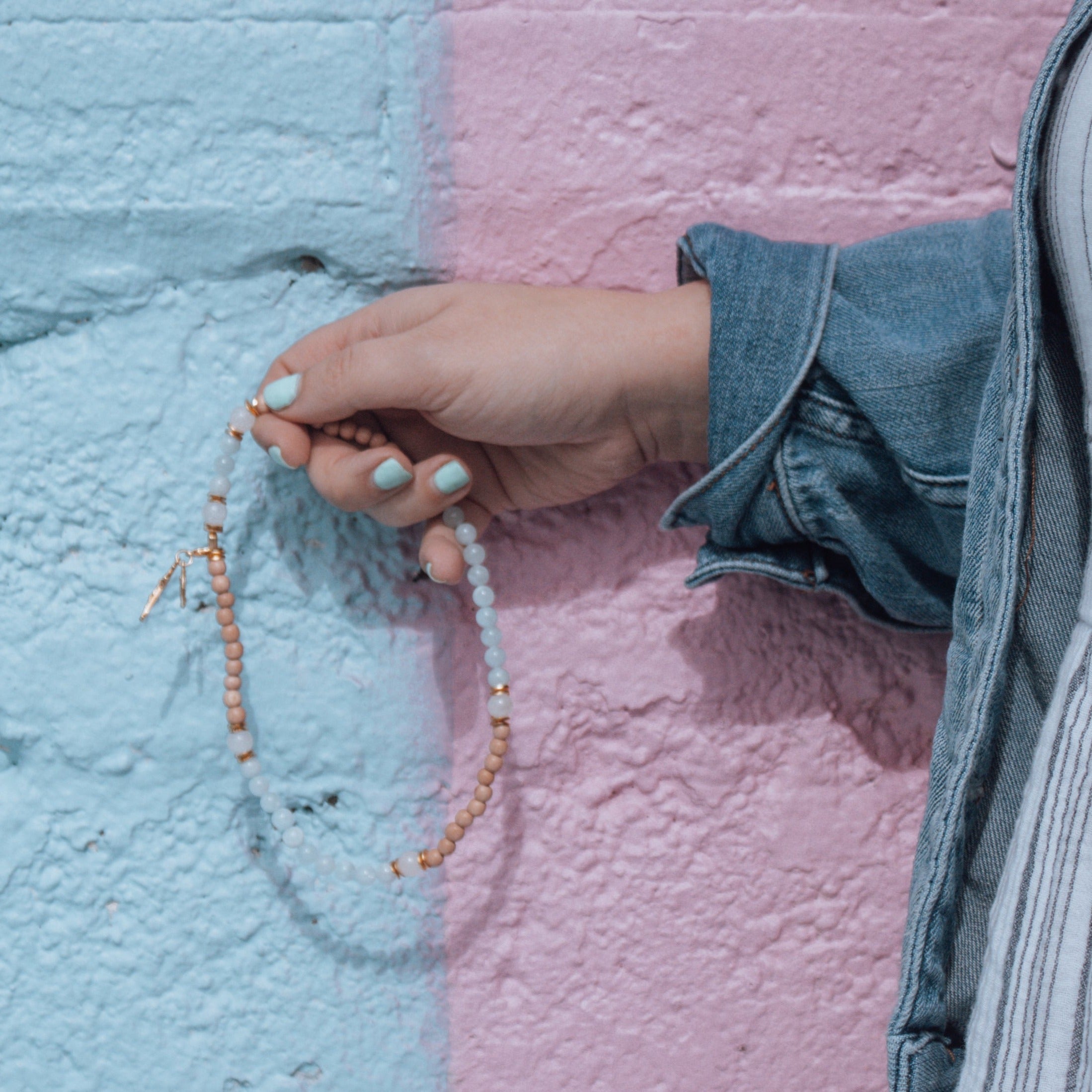 The Assumption Stretch & Wrap Rosary Bracelet