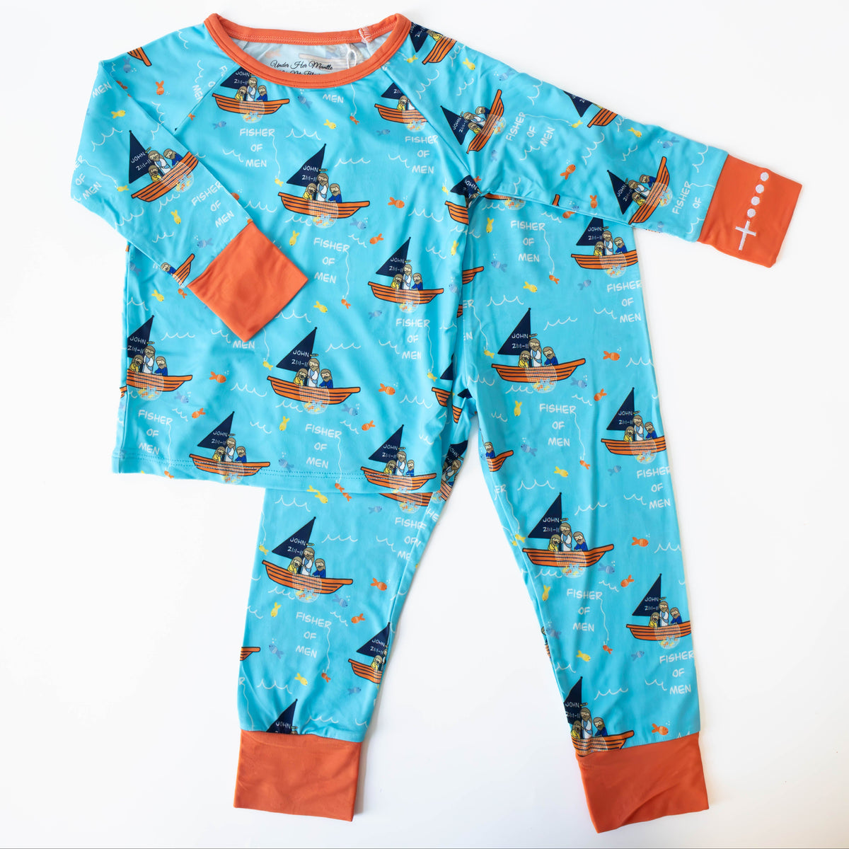 Fisher of Men Two Piece Kids Pajamas