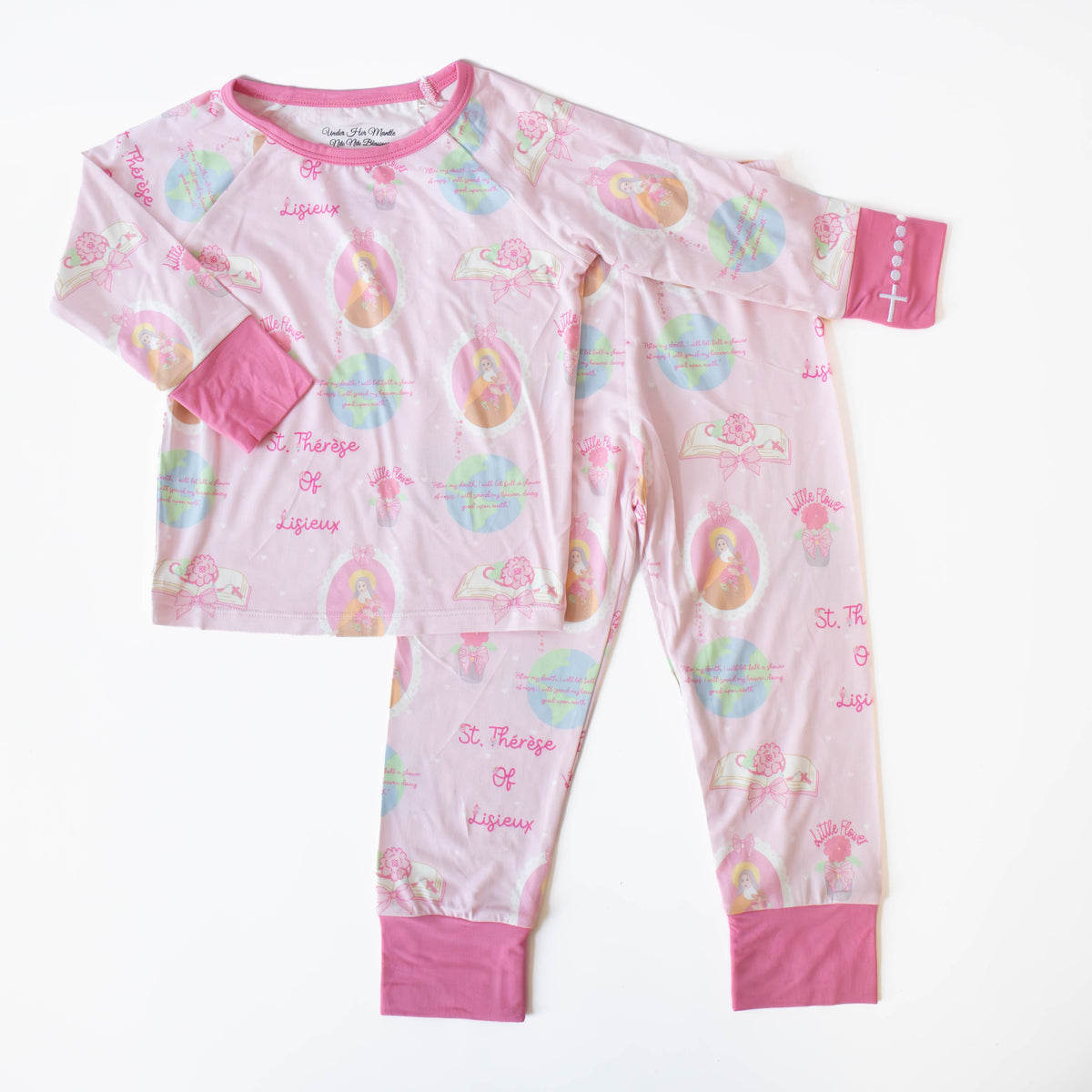 St. Thérèse of Lisieux Two Piece kids Pajamas