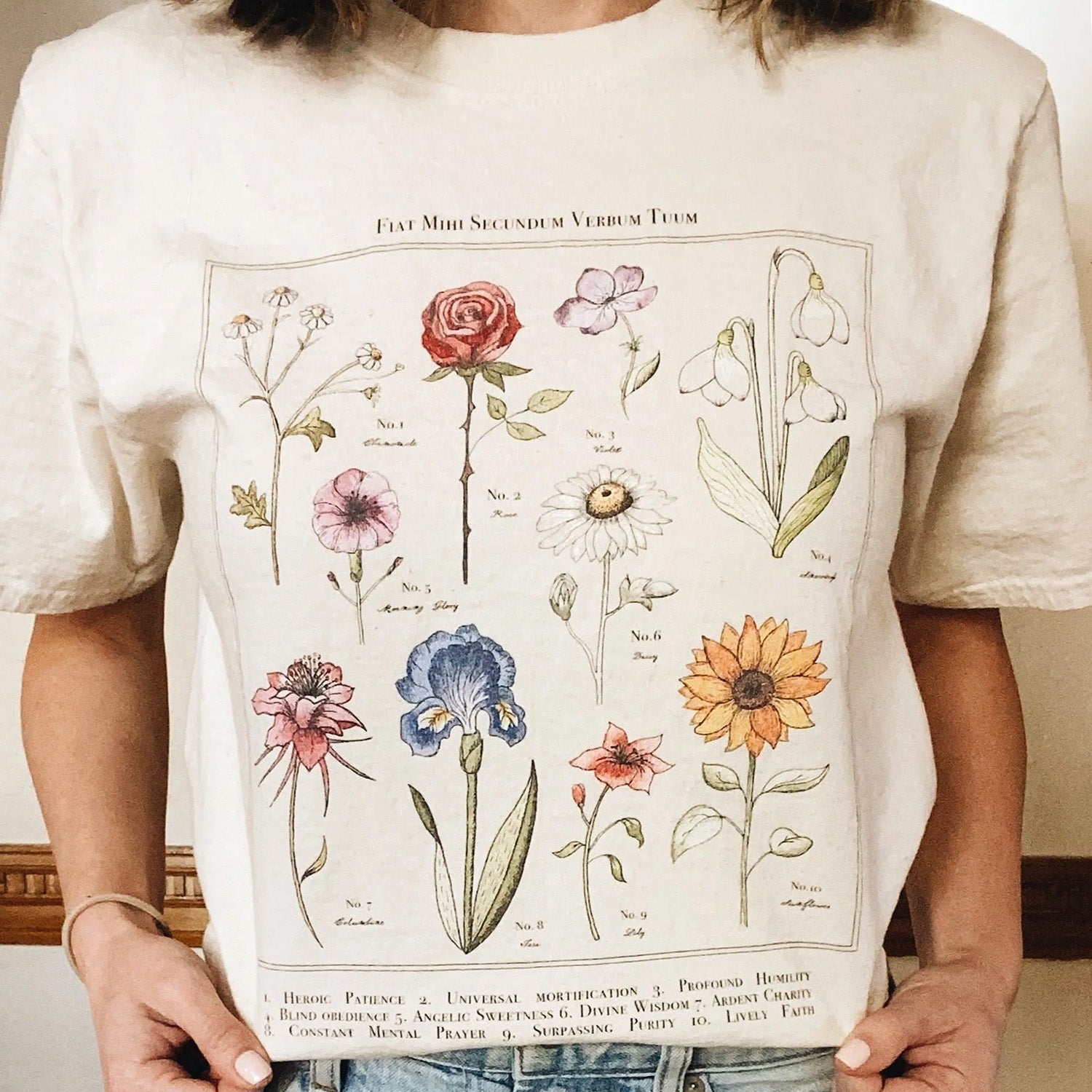 My Secret Flower Garden Welcomes You T-shirt